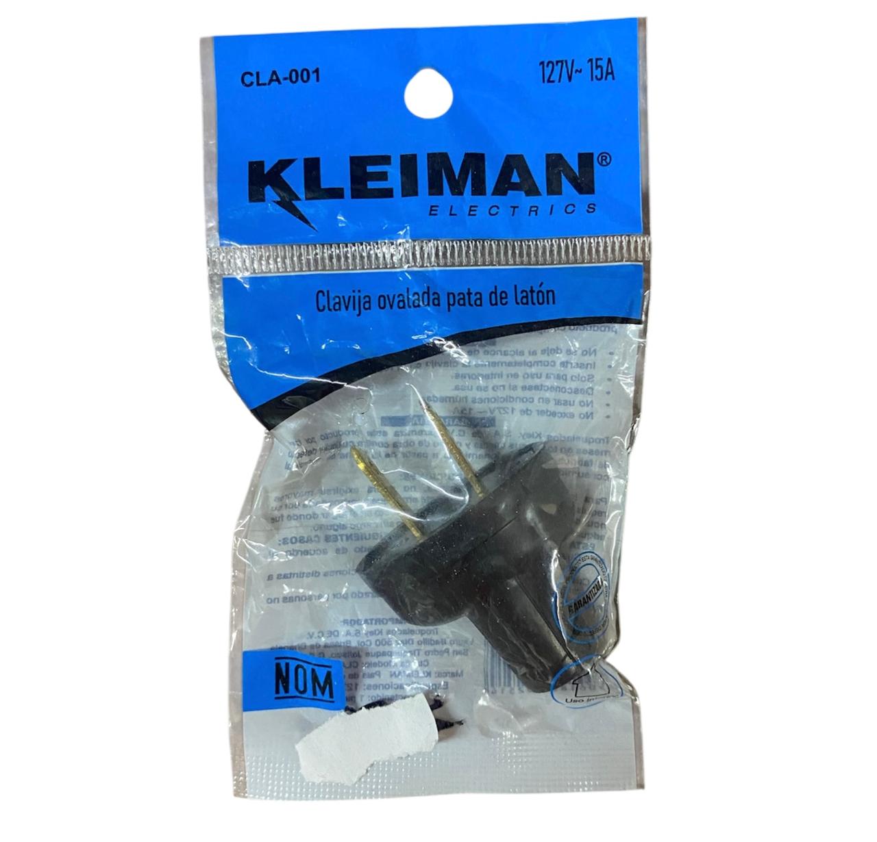 Clavija Sencilla Ovalada